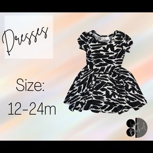 DotDotSmile 12-24m dress. Classic cap.